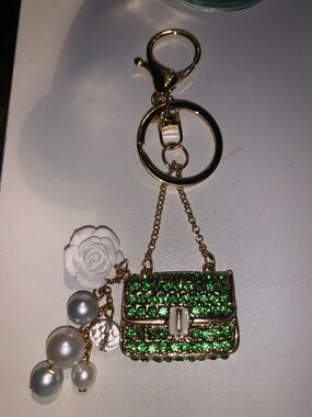 Crystal Purse/bag Charm keychain